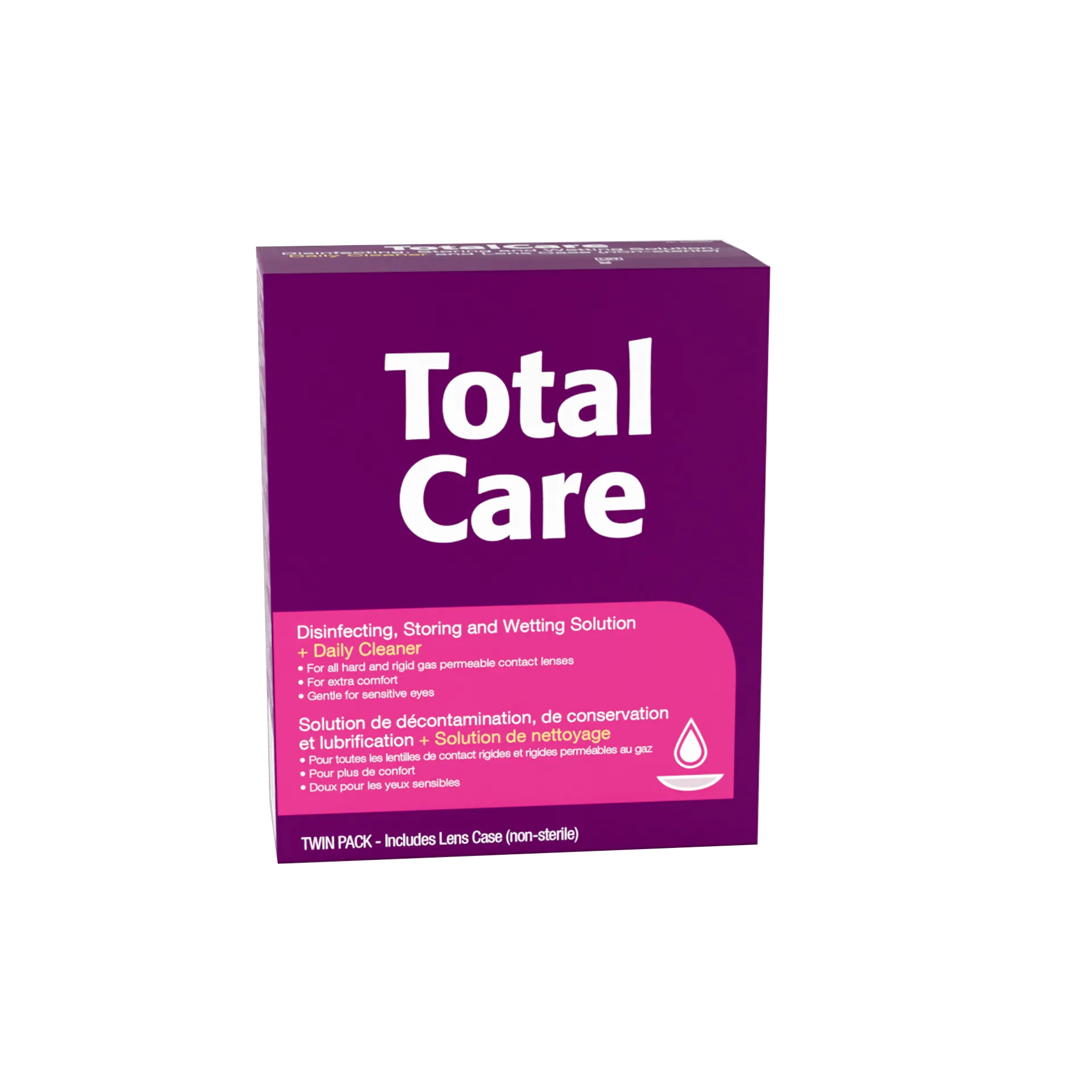 Total Care Twin Pack Aufbewahrung + Reiniger (2x120ml + 4x15ml)