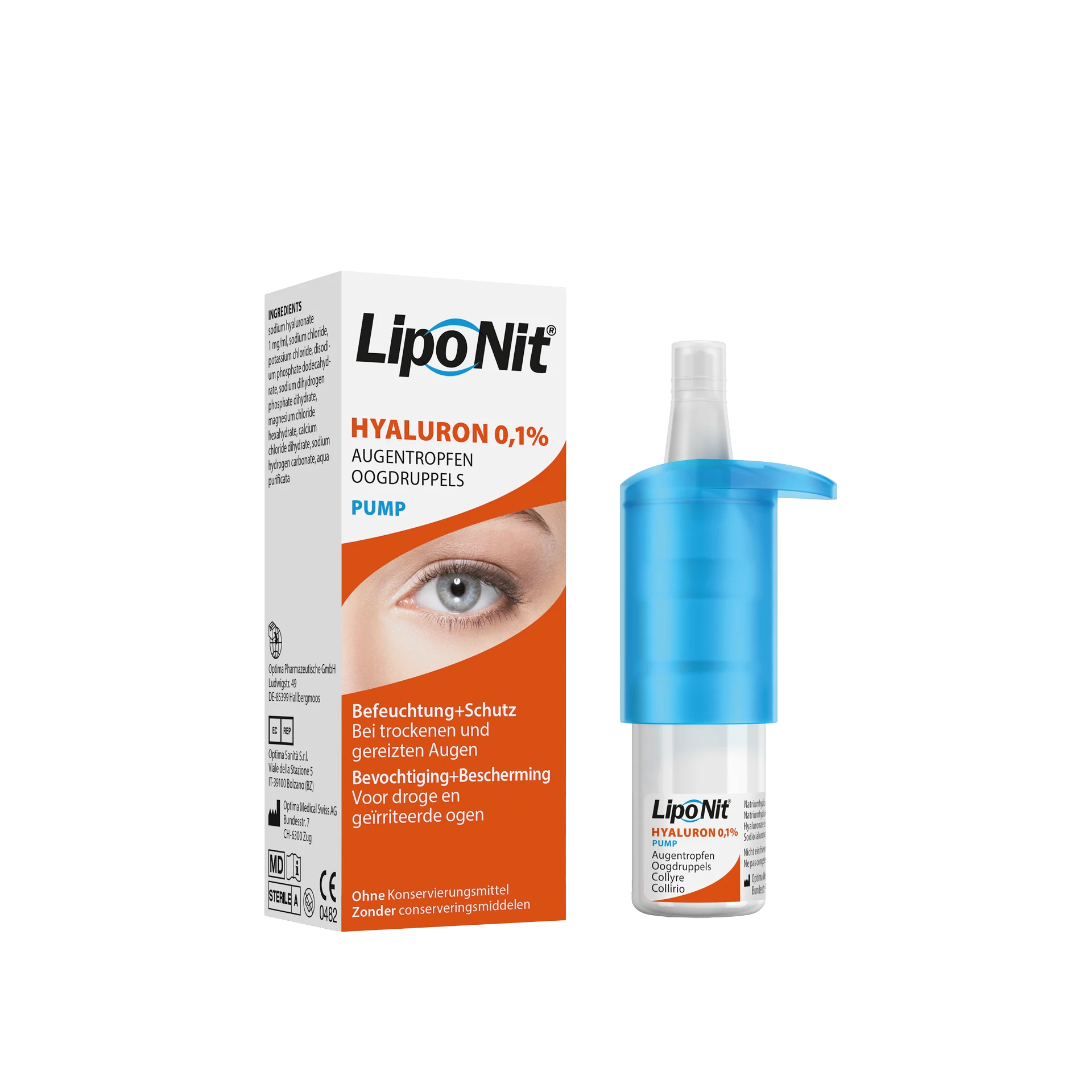 Lipo Nit Augentropfen 0,1% pump (10ml)