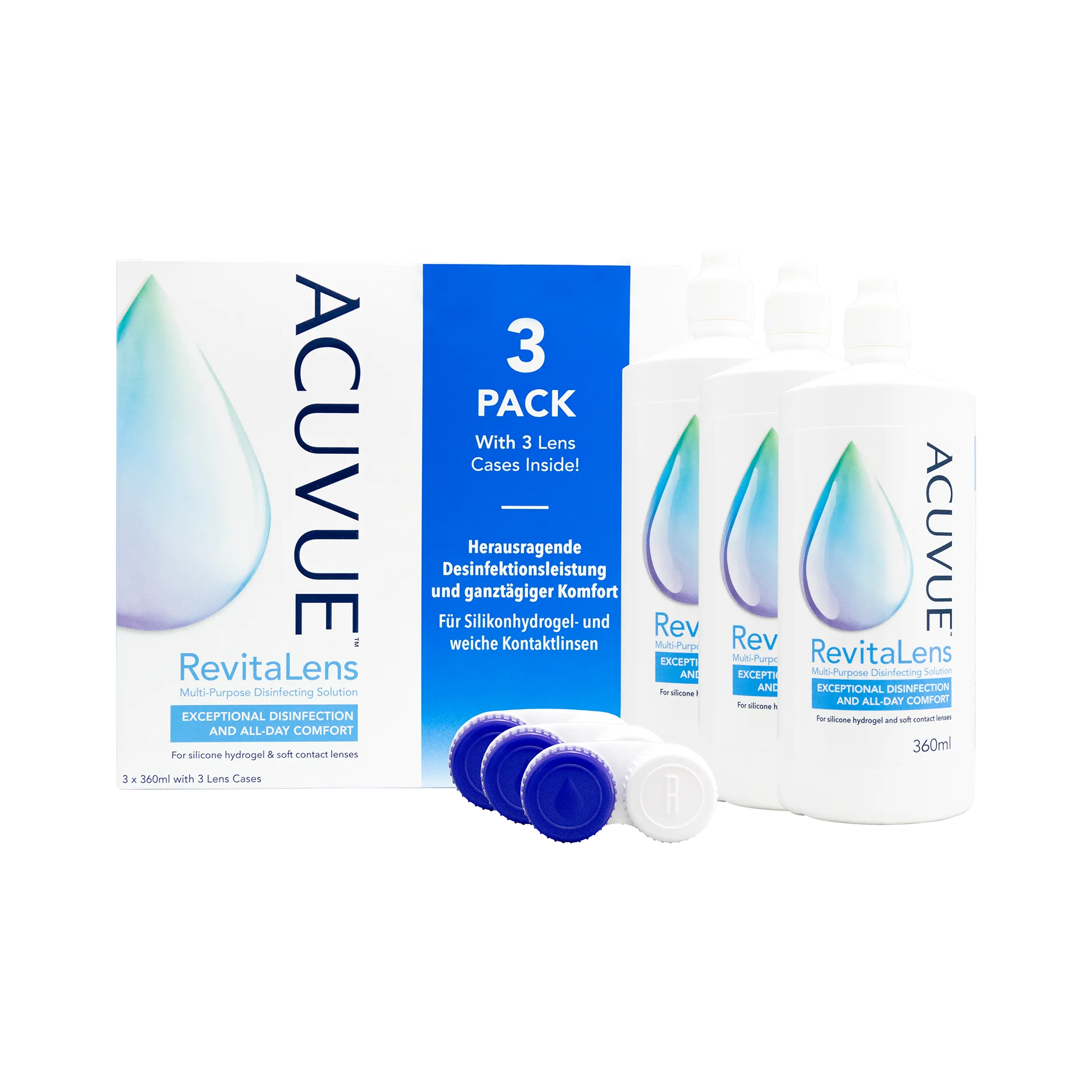 ACUVUE RevitaLens (3x 360ml)