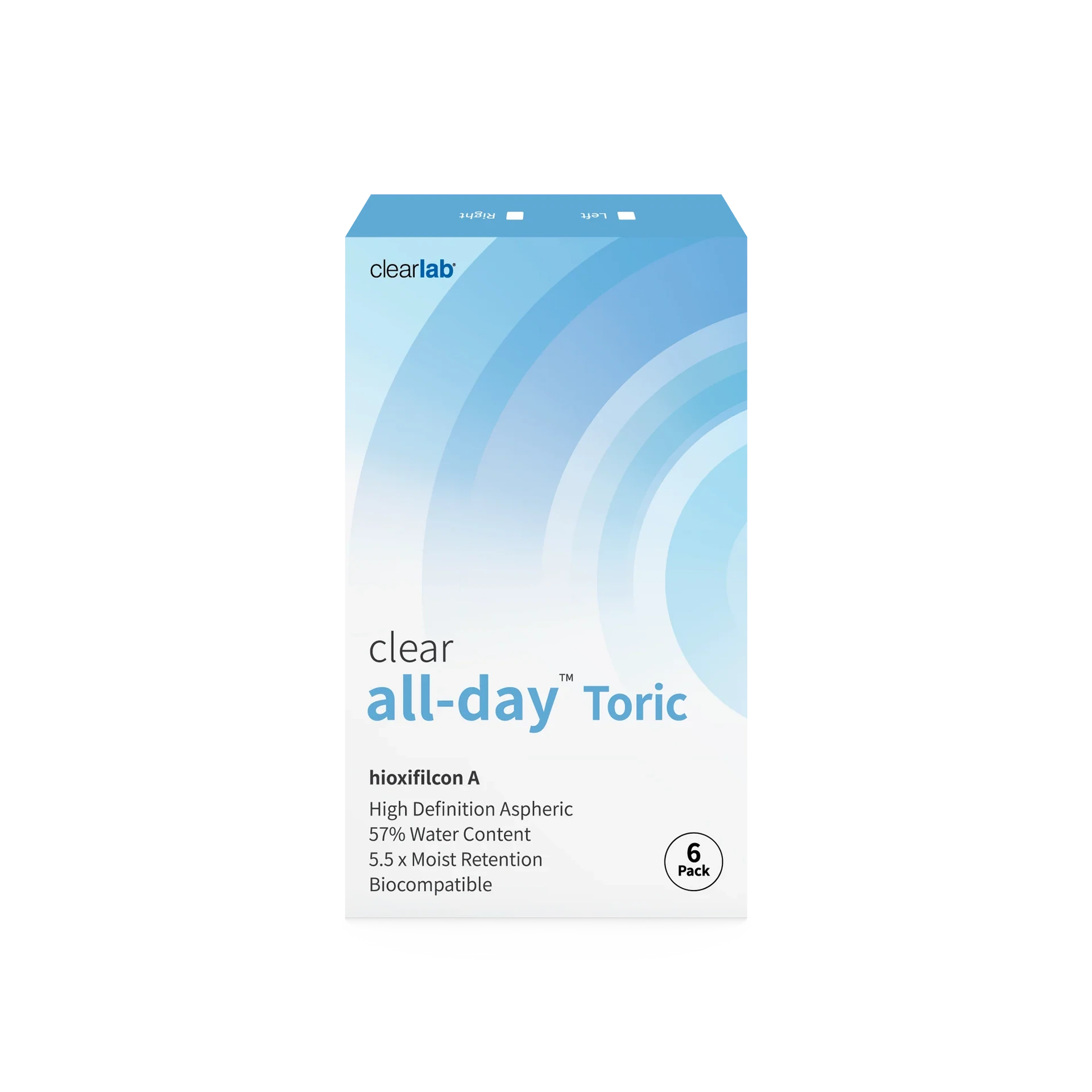 Clear all-day T (1x6)