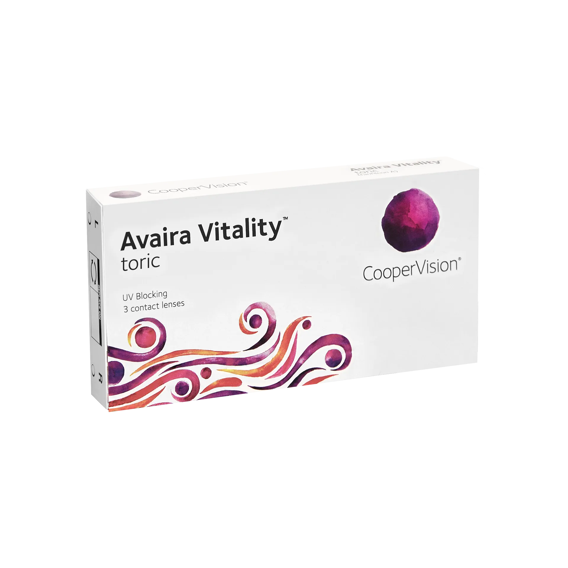 Avaira Vitality toric - vorher Avaira toric (1x3)